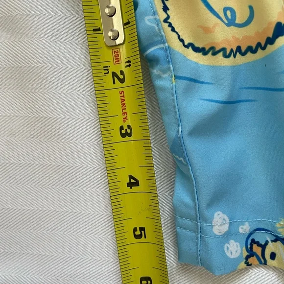 Mens Swim Shorts with Liner Quick Dry with Zipper Pockets Size Large - Picture 8 of 9